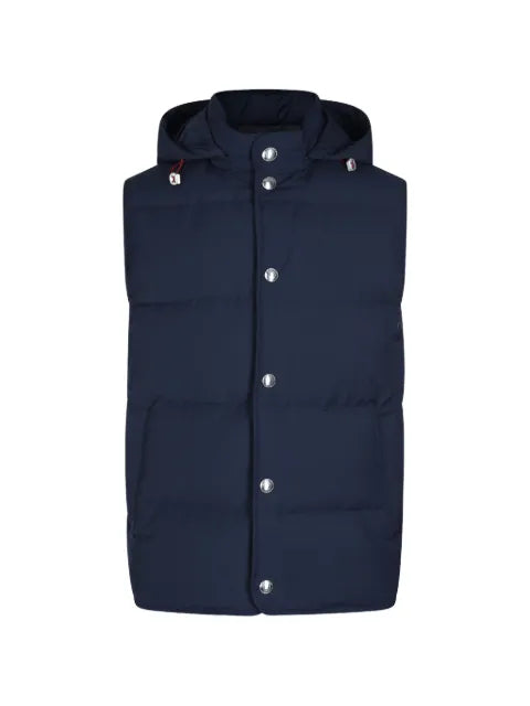 Eleventy hooded padded gilet