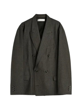 OUR LEGACY Halt pinstripe double-breasted blazer