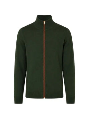 Paul Smith zip-up merino-wool cardigan