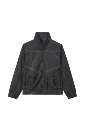 izzue zip-up panelled jacket