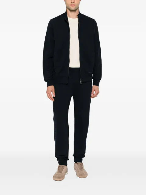 Corneliani zip-fastening hoodie