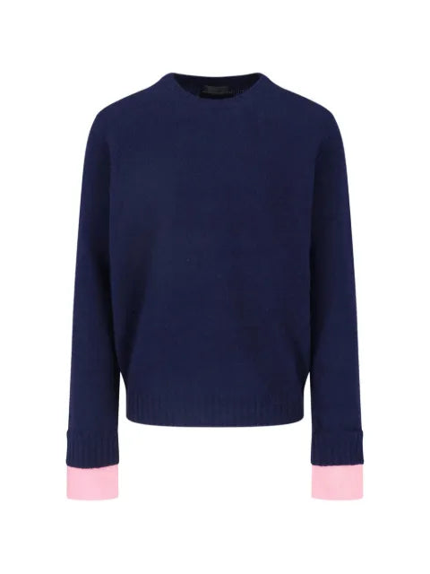 Prada Shetland wool crew-neck sweater
