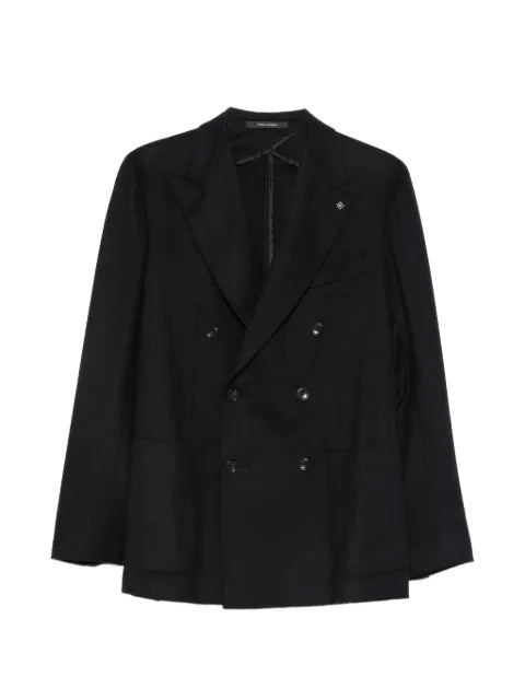 Tagliatore double-breasted peak-lapels blazer