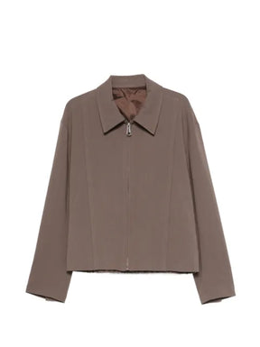 IMPERIAL zip-up panelled jacket