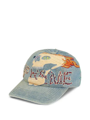 Supreme WFST Baseballkappe mit Stickerei