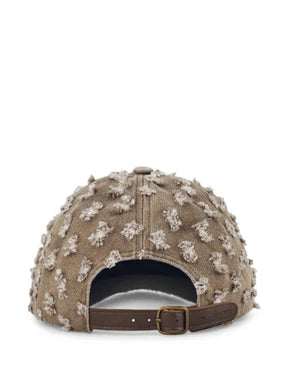 Supreme Baseballkappe mit Lochmuster und Strass
