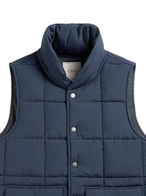 O.N.S Raul reversible quilted gilet