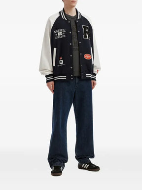 izzue logo-patch raglan-sleeve sweatshirt