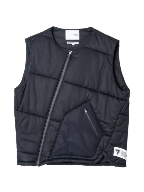 Yoshiokubo zip-up padded gilet
