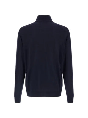 Kiton half-zip sweater