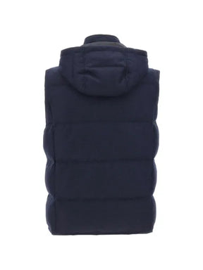 Eleventy hooded cashmere gilet