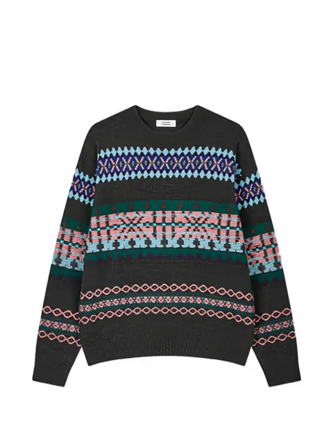 TOMBOY jacquard-knit sweater