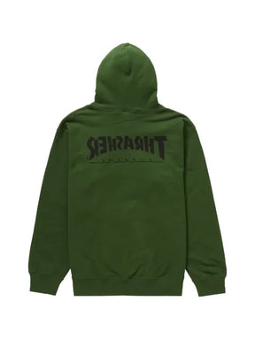 Supreme x Thrasher graphic-print hoodie