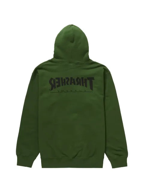 Supreme x Thrasher graphic-print hoodie