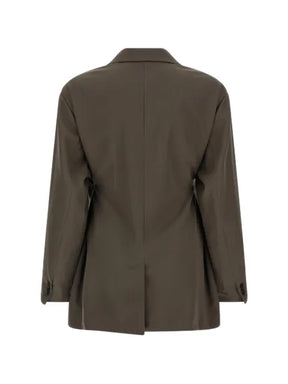STEIN oversized single-breasted blazer