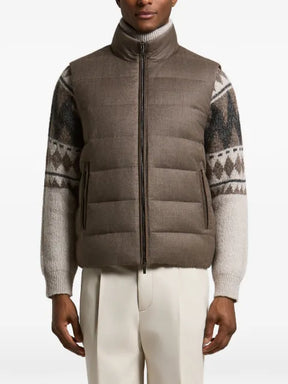 Peserico quilted padded gilet
