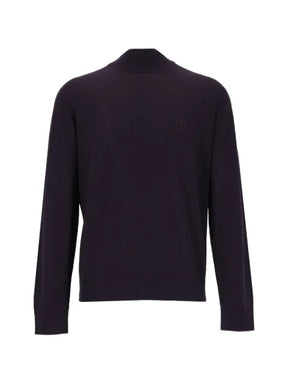 Giorgio Armani logo-embroidered high-neck sweater
