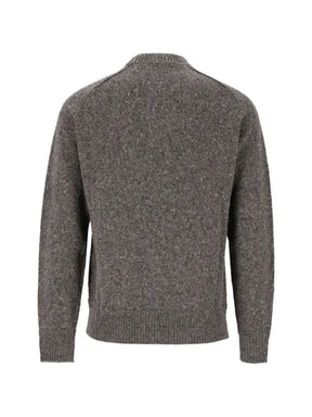 MARANT flecked raglan-sleeve sweater