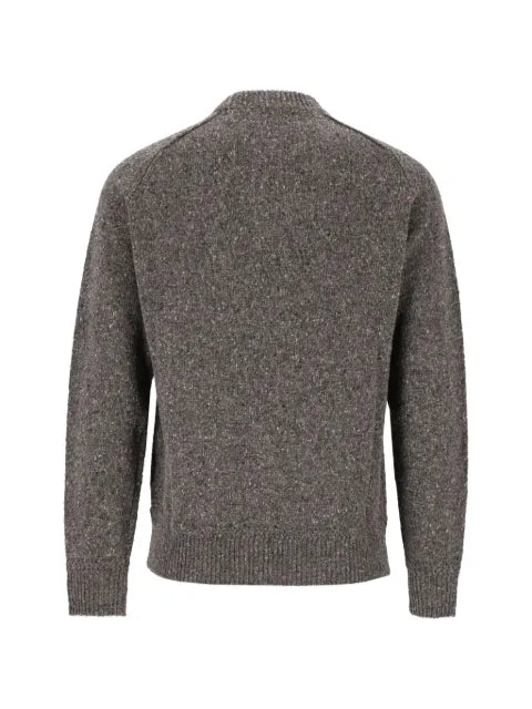 MARANT flecked raglan-sleeve sweater