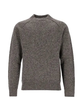 MARANT flecked raglan-sleeve sweater
