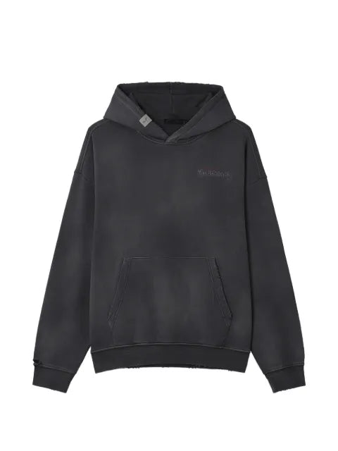 FIVE CM graphic-print distressed hoodie