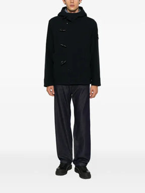Stone Island toggle-fastening hooded jacket