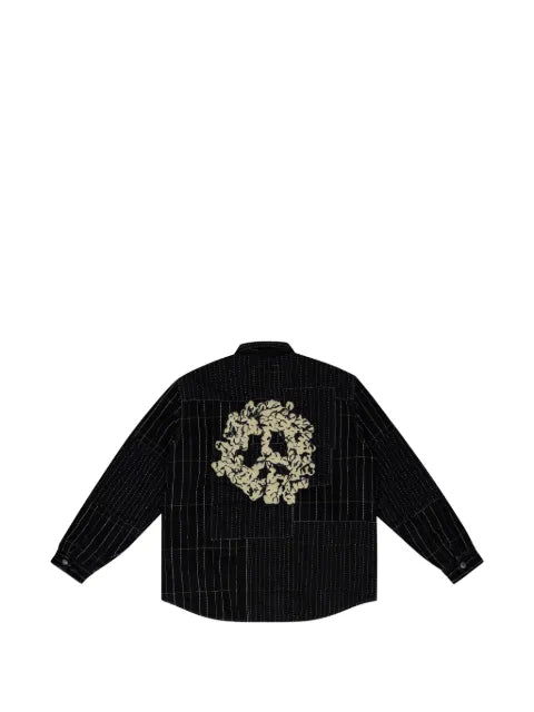Denim Tears x Levi's overdyed patchwork shirt jacket
