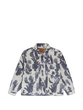 Denim Tears x Levi's hands-print denim jacket