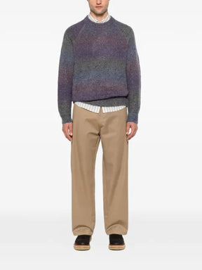 Les Deux gradient-effect raglan-sleeve sweater