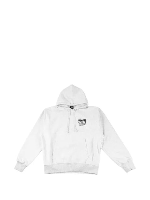 Stüssy logo-print drawstring hoodie