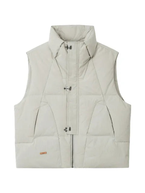 izzue padded lobster-clasp gilet