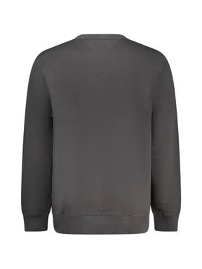 Tommy Hilfiger logo-patch crew-neck sweater