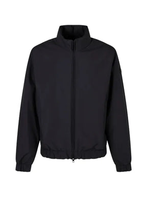 Moncler logo-patch high-neck jacket