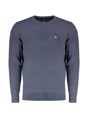 Norwegian Rain logo-patch crew-neck sweater
