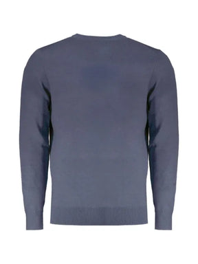 Norwegian Rain logo-patch crew-neck sweater