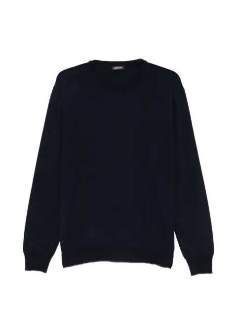 Cenere GB ribbed-trim crew-neck sweater