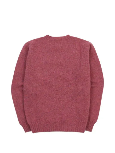 Drake's brushed Shetland sweater