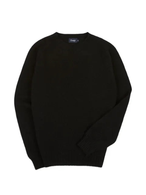 Drake's brushed Shetland sweater