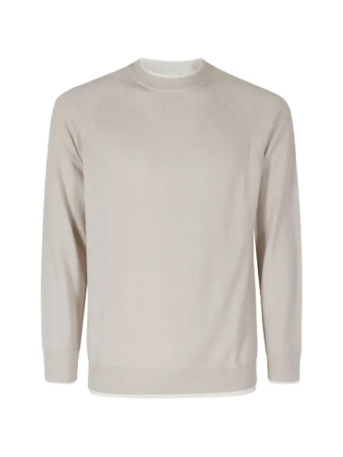 Eleventy raglan-sleeve wool sweater