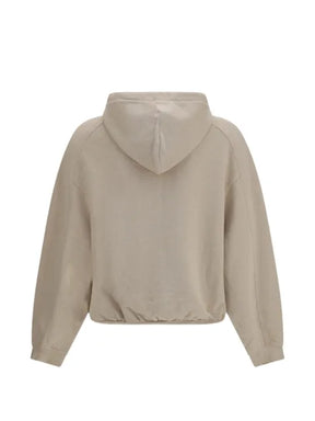 Jacquemus logo-patch zip-up hoodie