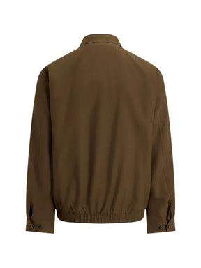 Polo Ralph Lauren logo-embroidered elasticated-hem jacket