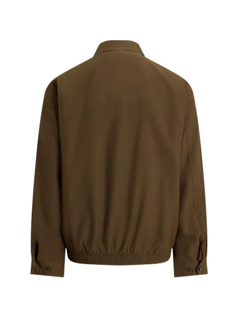 Polo Ralph Lauren logo-embroidered elasticated-hem jacket