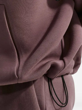 Nike fleece drawstring hoodie