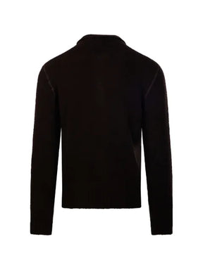 Diana Studio button-fastening polo-collar sweater