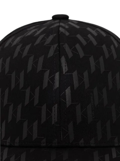 Karl Lagerfeld Baseballkappe mit Monogramm-Print