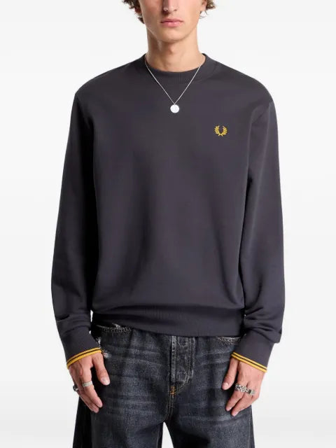 Fred Perry embroidered-logo sweatshirt