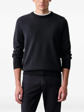 Marc O'Polo embroidered-logo crew-neck sweater