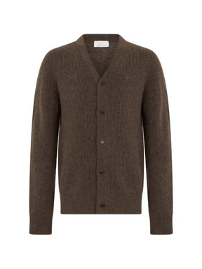 Roberto Collina ribbed-knit V-neck cardigan