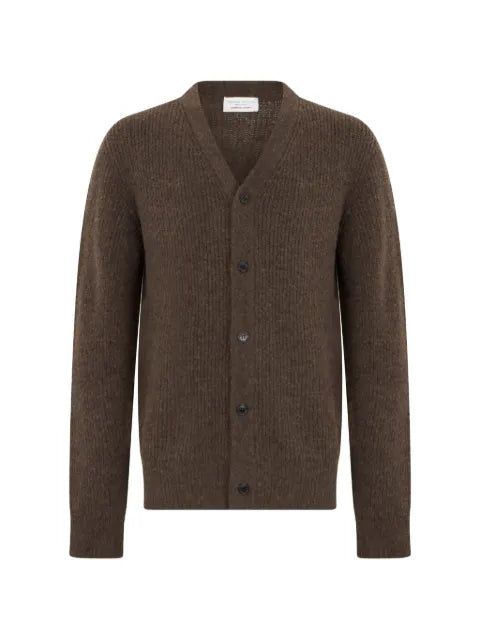 Roberto Collina ribbed-knit V-neck cardigan