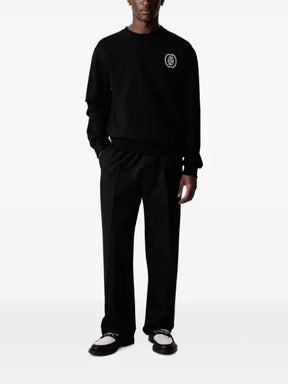 Drôle De Monsieur logo-embroidered sweatshirt